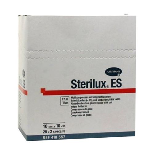 Sterilux ES sterilný 10 x 10 cm 2 x 25 ks