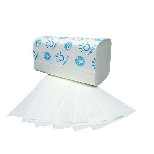 Papierové utierky  Papernet 150 ks biele