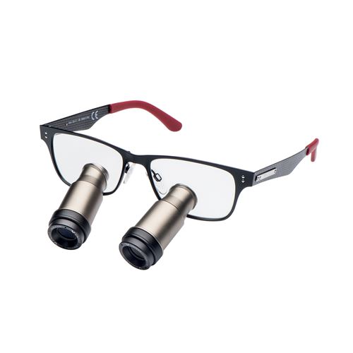 Lupové okuliare prizmatické ASH 55-17 (L) 3,5x300mm Č/Č