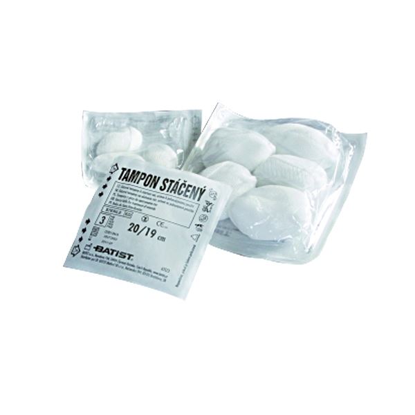 Tampóny sterilné stáčané - LINON S - 15/15 3ks