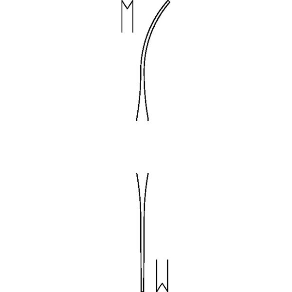 Zavádzač drenu Lunáčik 17cm /132500180/
