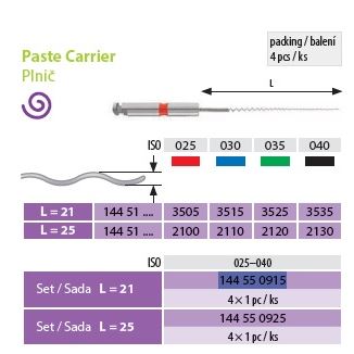Plnič Paste Carrier rotačný 025 144512100  L25  /4ks stroj