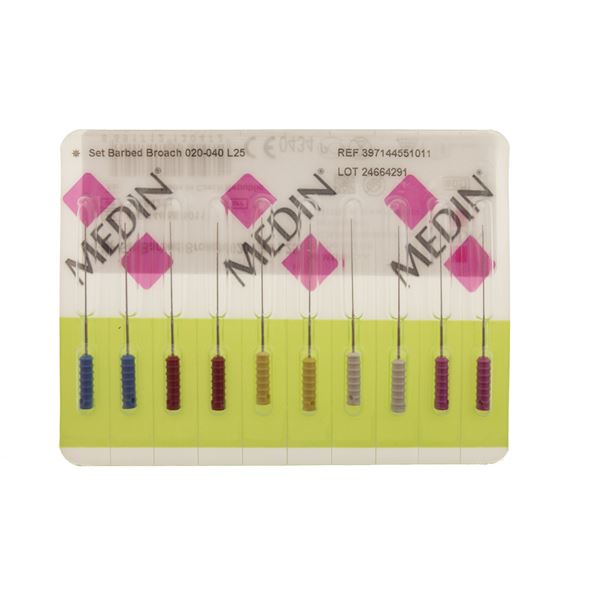 Ihla dreňová Barbed 020-040/L21mm sada 144551022