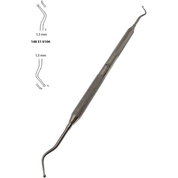 Exkavátor obojstranný 1,5 mm