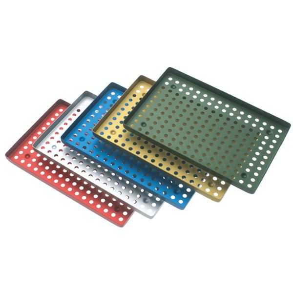 Tray viečko perforované hliníkové 287x186x39mm