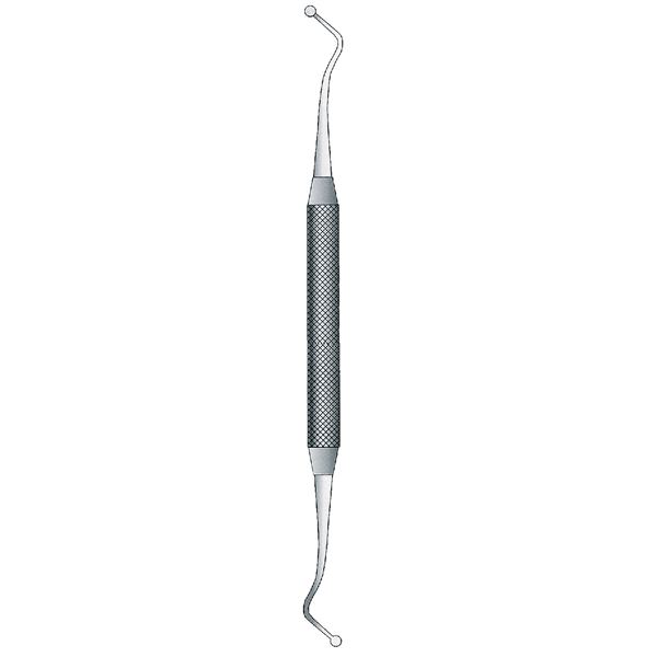 Exkavátor guľata lyžička 2,0 mm- do vypredania