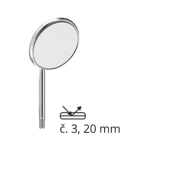 Falcon zrkadielka zväčšovacie č. 3 DD.506.030, 12ks