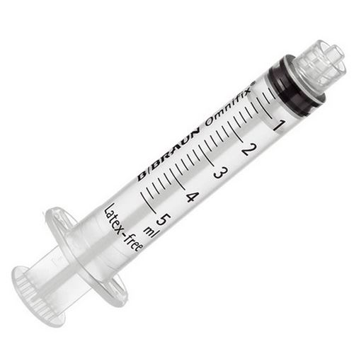 Striekačky Luer Lock so závitom  BBraun 5ml. 100ks