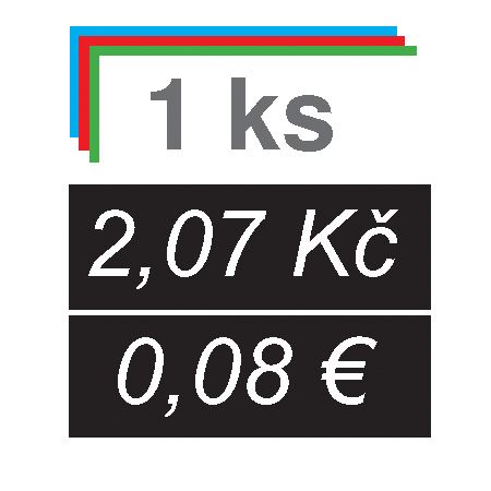 Podbradndíky Classic v rolke 40 ks zelené