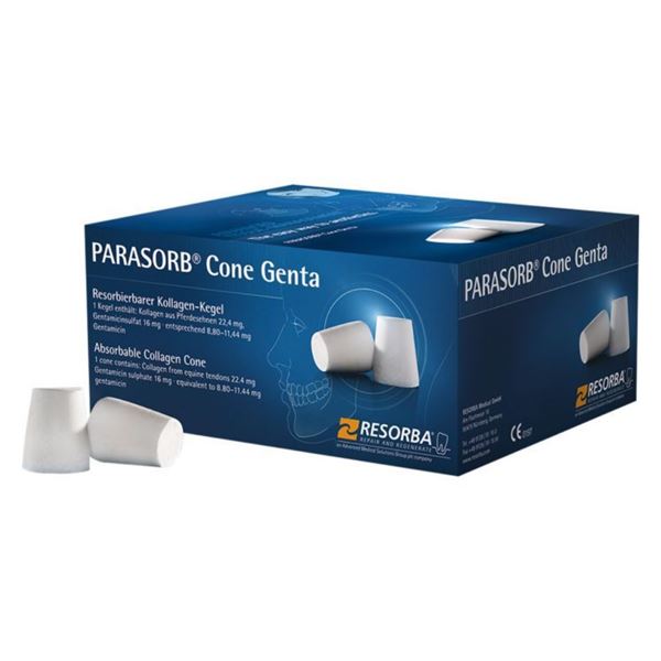 Resorba Parasorb Genta Coll Resorb HD  5 ks kuželiek MK 11