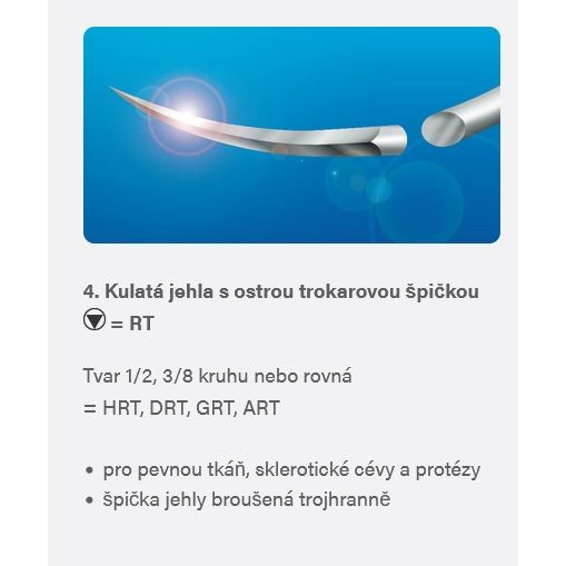 Resorba ihly šicie sterilné OES-HRT20, 48ks