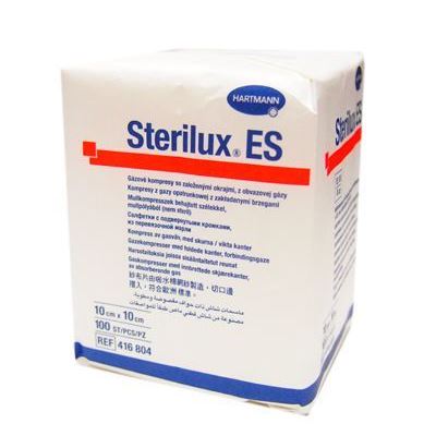 Sterilux 10x10 cm 8 vrst.100 ks