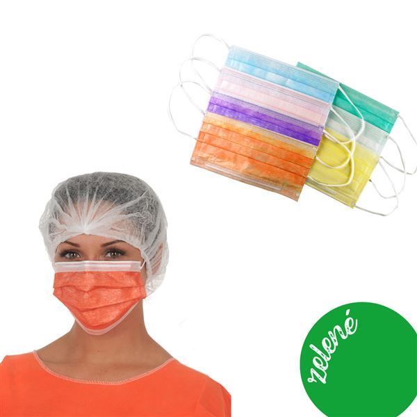 Masky Medistock zelené 50ks