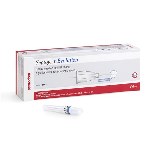 Septoject Evolution ihly 30G 16 mm 100 ks