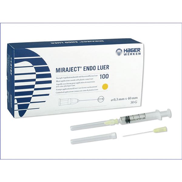 Miraject Endo ihly 0,3x40 mm 100 ks 30G