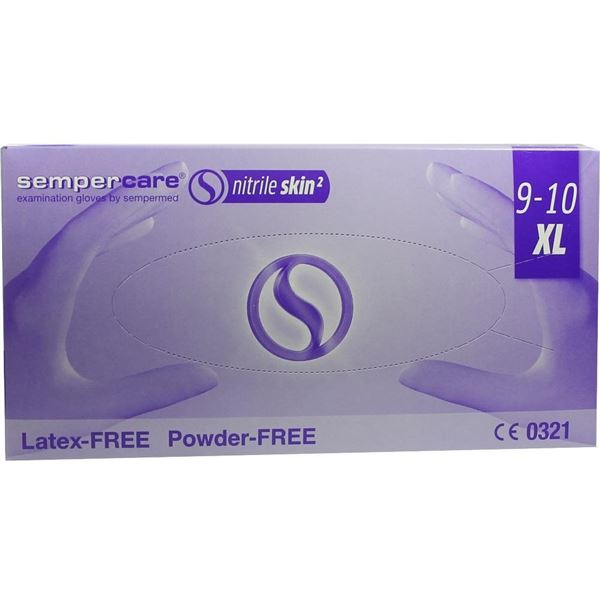 Rukavice Sempercare NITRILE skin2-XL 180 ks