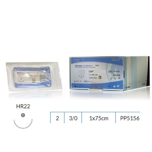 Chiralen MNF blue EP2 3/0, HR22, 1x 75cm