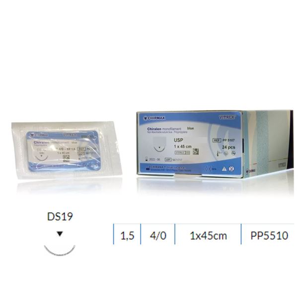 Chiralen MNF blue EP1.5 USP4/0, DS19,1x45cm, 24ks