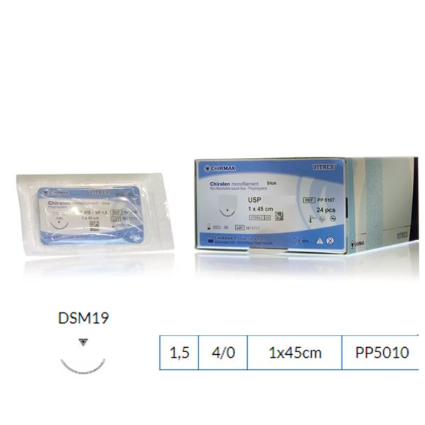 Chiralen MNF blue EP1,5 4/0, DSM19, 1x45cm, 24ks