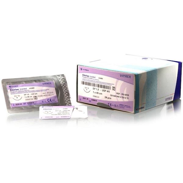 Chirlac BR violet HR18 1EP 5/0USP 1x75cm 24ks