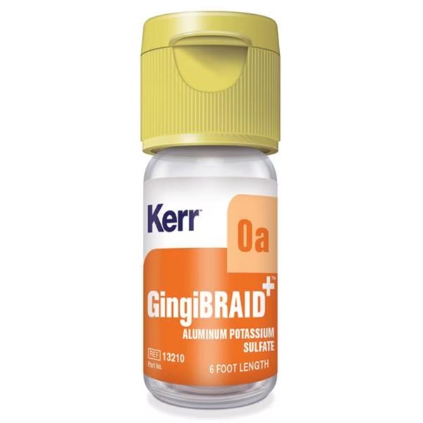 Retrakčné vlákno GingiBRAID+ veľ.: 0a, napustené 10% kam.