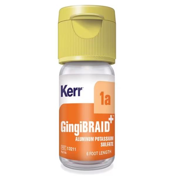 Retrakčné vlákno GingiBRAID+ veľ.: 1a, napustené 10% kam.