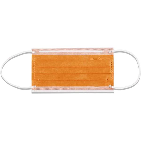 Ochranné masky Euronda Protection 4  oranžové 50ks