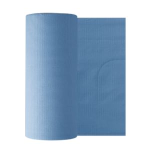 Podbradndíky Euronda sv.modrá na rolke 60 ks 81x53cm-len 6bal
