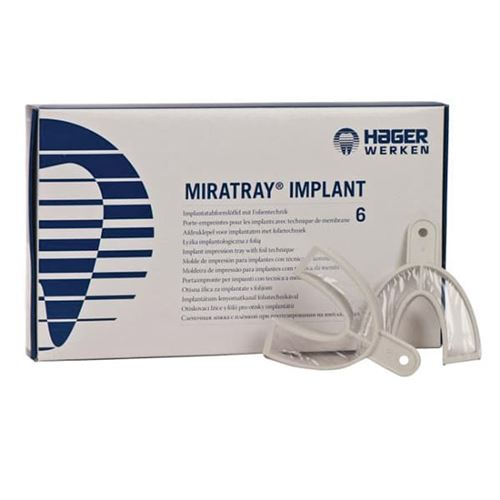 Miratray Implant lyžice  Intro sada 6x1 ks