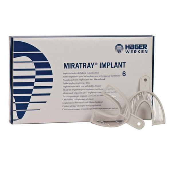 Miratray Implant lyžice  Intro sada 6x1 ks