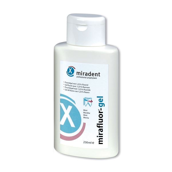 Mirafluor gel 250ml mäta