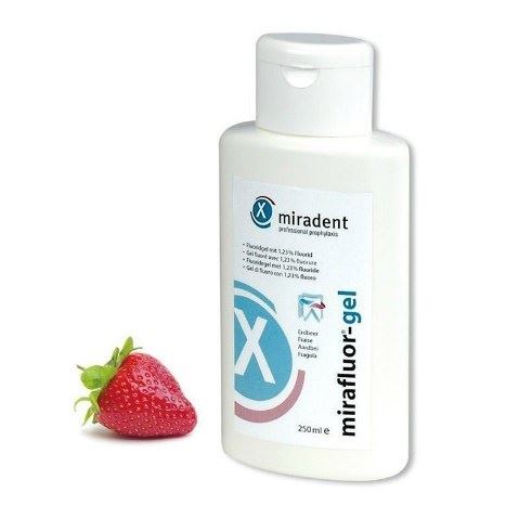 Mirafluor gel 250ml jahoda