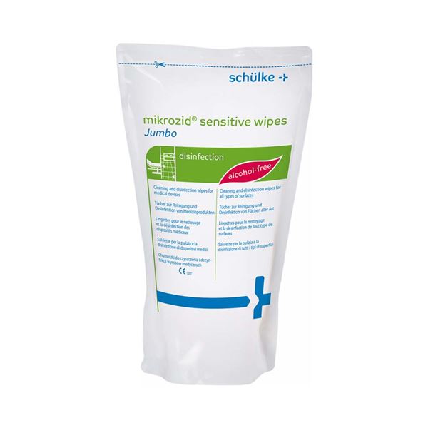 Mikrozid Sensitiv Jumbo obrúsky náplň 200ks SM-345/alcohol free/