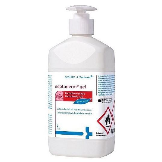 Septoderm gél 500 ml Push Pull