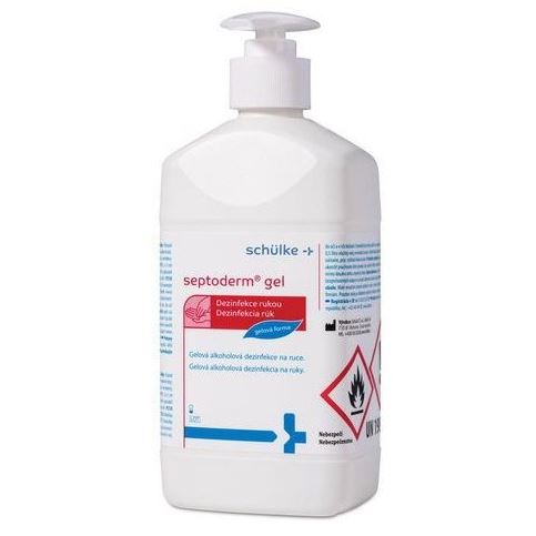 Septoderm gél 500 ml Push Pull