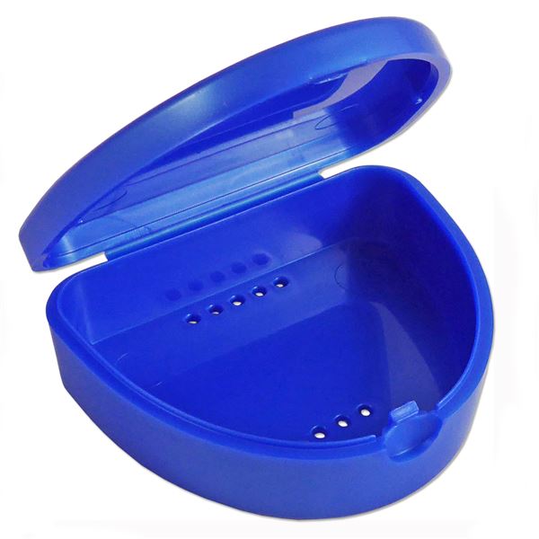 Mouthguard boxes škatuľka  modrá