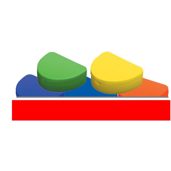 Mouthguard boxes škatuľka  červená