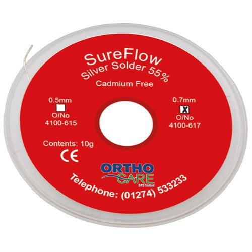 Sureflow strieborná pájka 0,75 mm 10 g