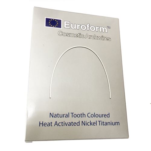 Euroform +Cosmetic NiTi Therm.D guľaté .016  10 ks