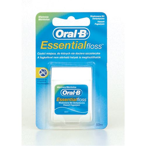 Oral B- Essential dentál.niť voskovaná  50m