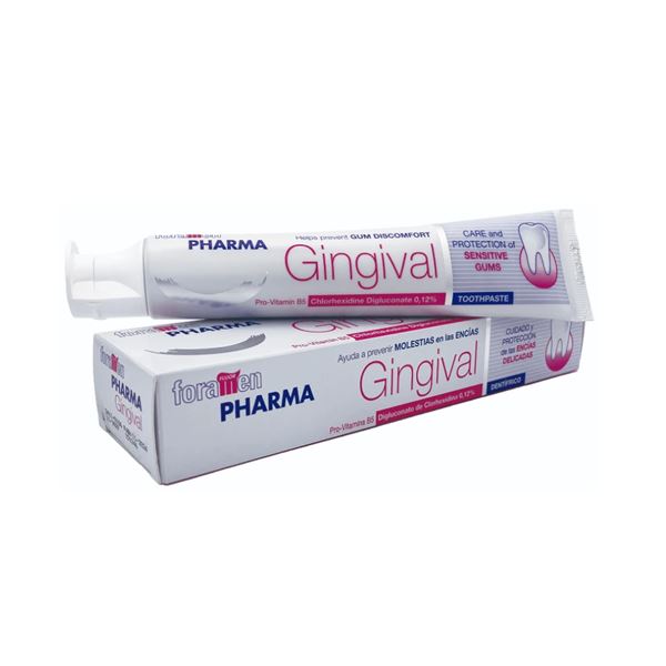 Foramen gingival zubná pasta 0,12% CHX, 75ml