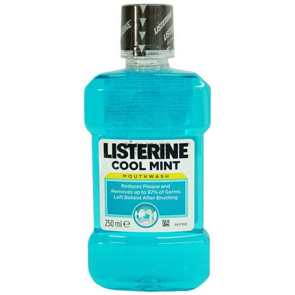 Listerine ÚV CoolMint 250ml-len 6ks