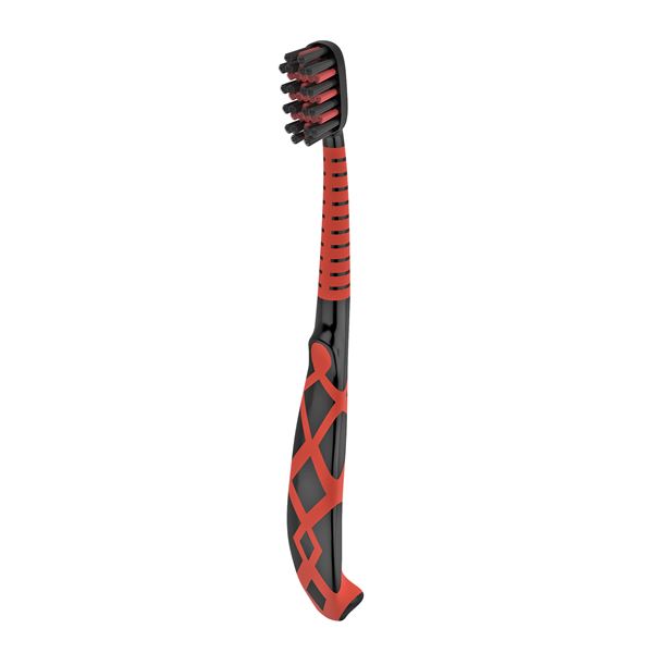 BLACK SNAKE ZK ortho červené  zubná  kefka