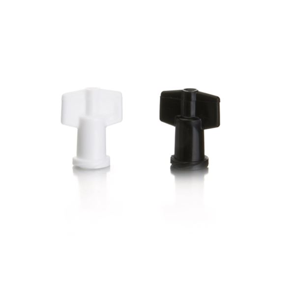 Luer Lock Caps biele 20 ks