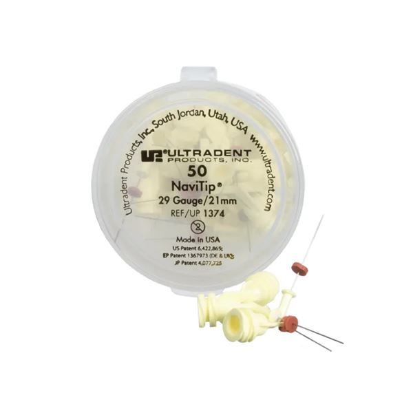 NaviTip kanyly  29G 21mm - 50ks žlté