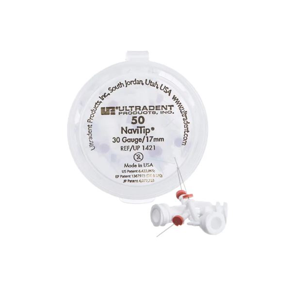 NaviTip kanyly  30G 17mm - 50ks biele