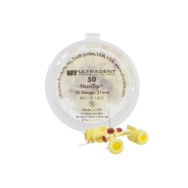 NaviTip kanyly  30G 21mm - 50ks žlté