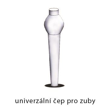 Edelweiss čap univerzal  1 mm 5 ks