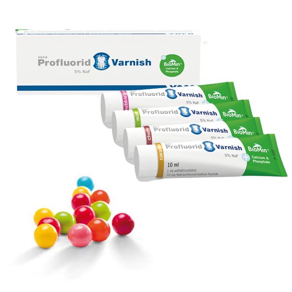 Profluorid Varnish + BioMin tuba 10 ml bubble gum 2269