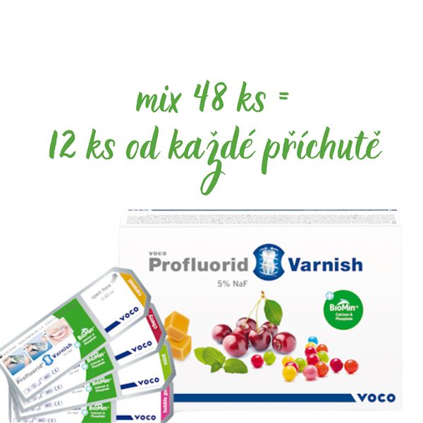 Profluorid Varnish + BioMin 48 x 0,4ml mix 2274